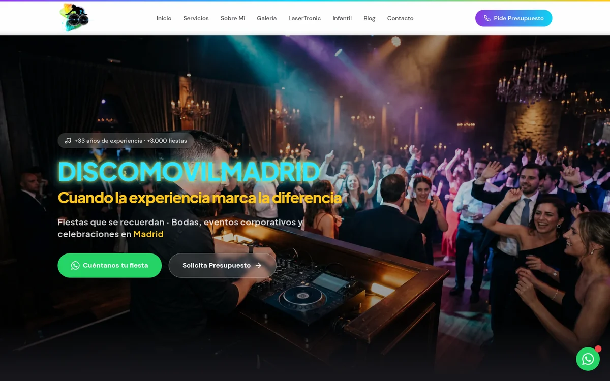 DiscoMovilMadrid — DJ & Disco Móvil