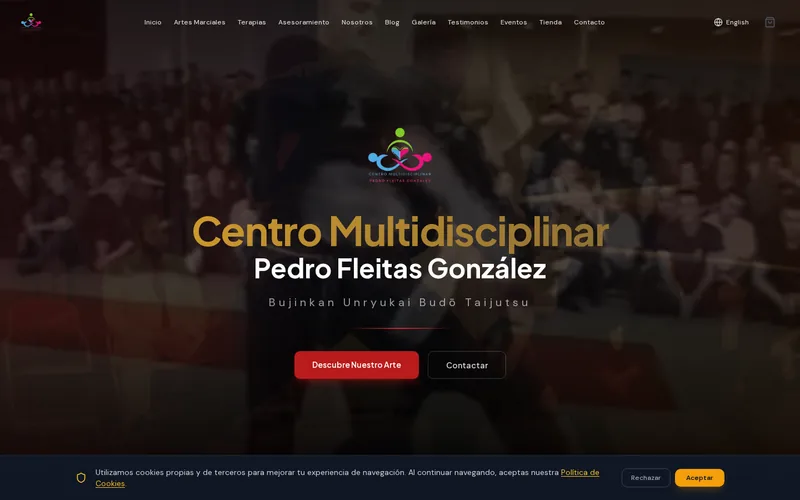 Diseño web profesional Pedro Fleitas por AdsVentas — ejemplo de Centro Multidisciplinar