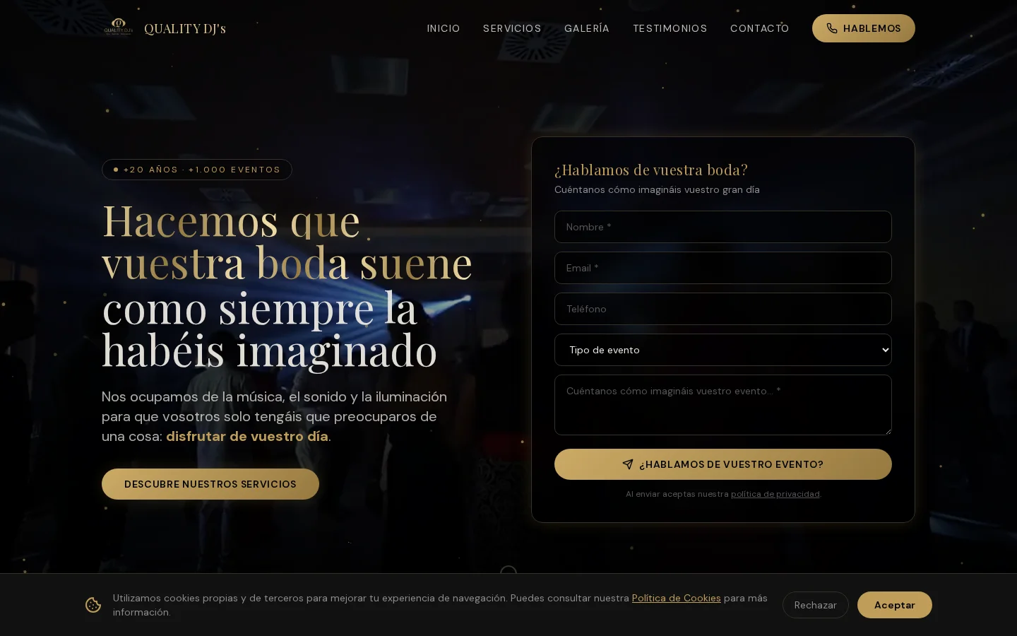 QualityDJS — DJ, Sonido & Iluminación