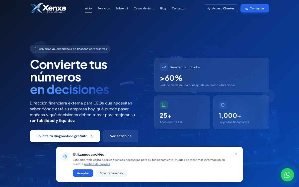 Xenxa Consulting — Consultoría Financiera